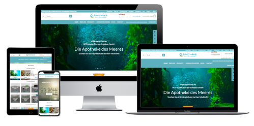 Marine-therapy Webseite